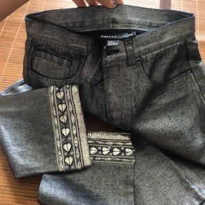 Silver blue DKNY jeans